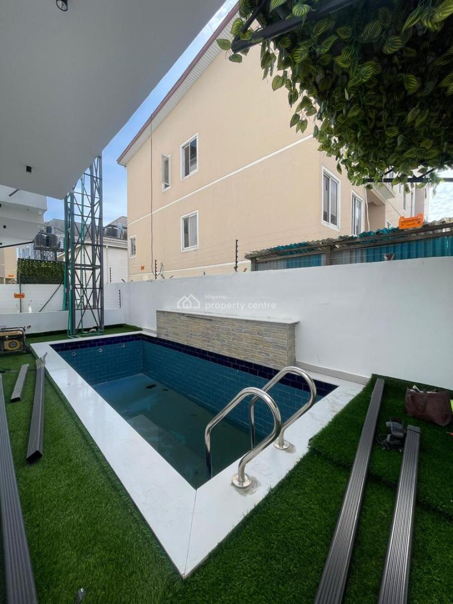 5 Bed Detached Duplex with  Swimming Pool-cinema, Gym and Bq, Osapa Lekki Lagos, Osapa, Lekki, Lagos, Detached Duplex for Sale