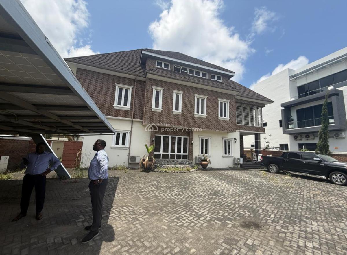 Contemporary 5-bedroom Fully Detached House, Pinnock Beach Estate, Agungi, Lekki, Lagos, Detached Duplex for Sale