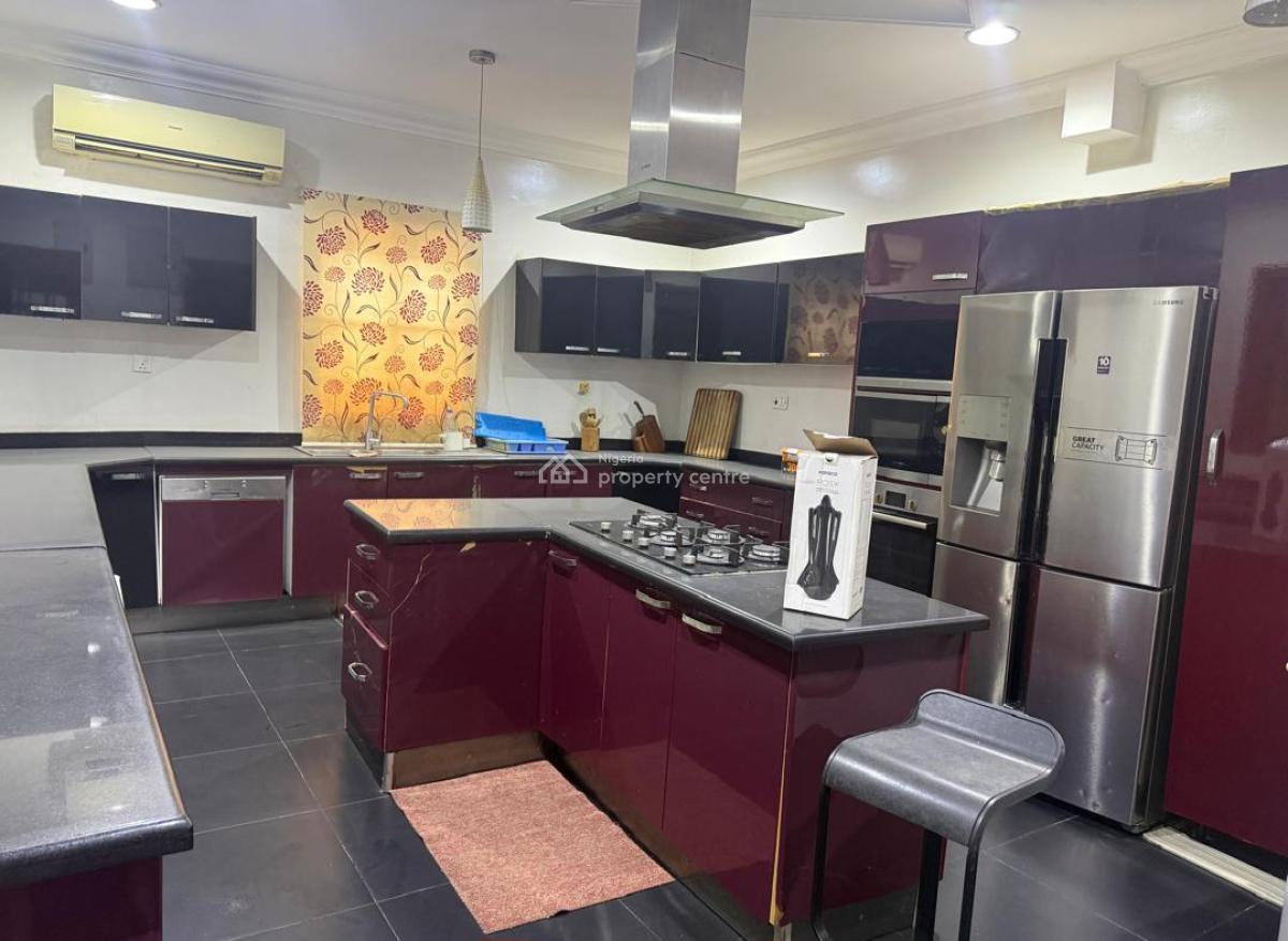 Contemporary 5-bedroom Fully Detached House, Pinnock Beach Estate, Agungi, Lekki, Lagos, Detached Duplex for Sale