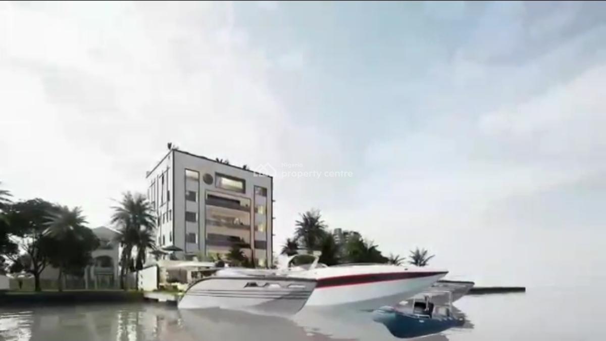 Water Front  3 Bedroom Luxury Apartment with a Bq, Jetty Offplan, Banana Island, Ikoyi, Lagos, Flat / Apartment for Sale