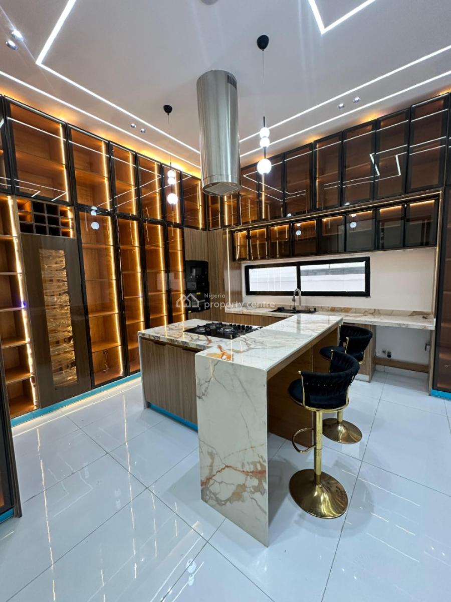 Exquisite Luxury Spacious 5 Bedroom Fully Detached Duplex with Bq, Gym, Ikota, Lekki, Lagos, Detached Duplex for Sale