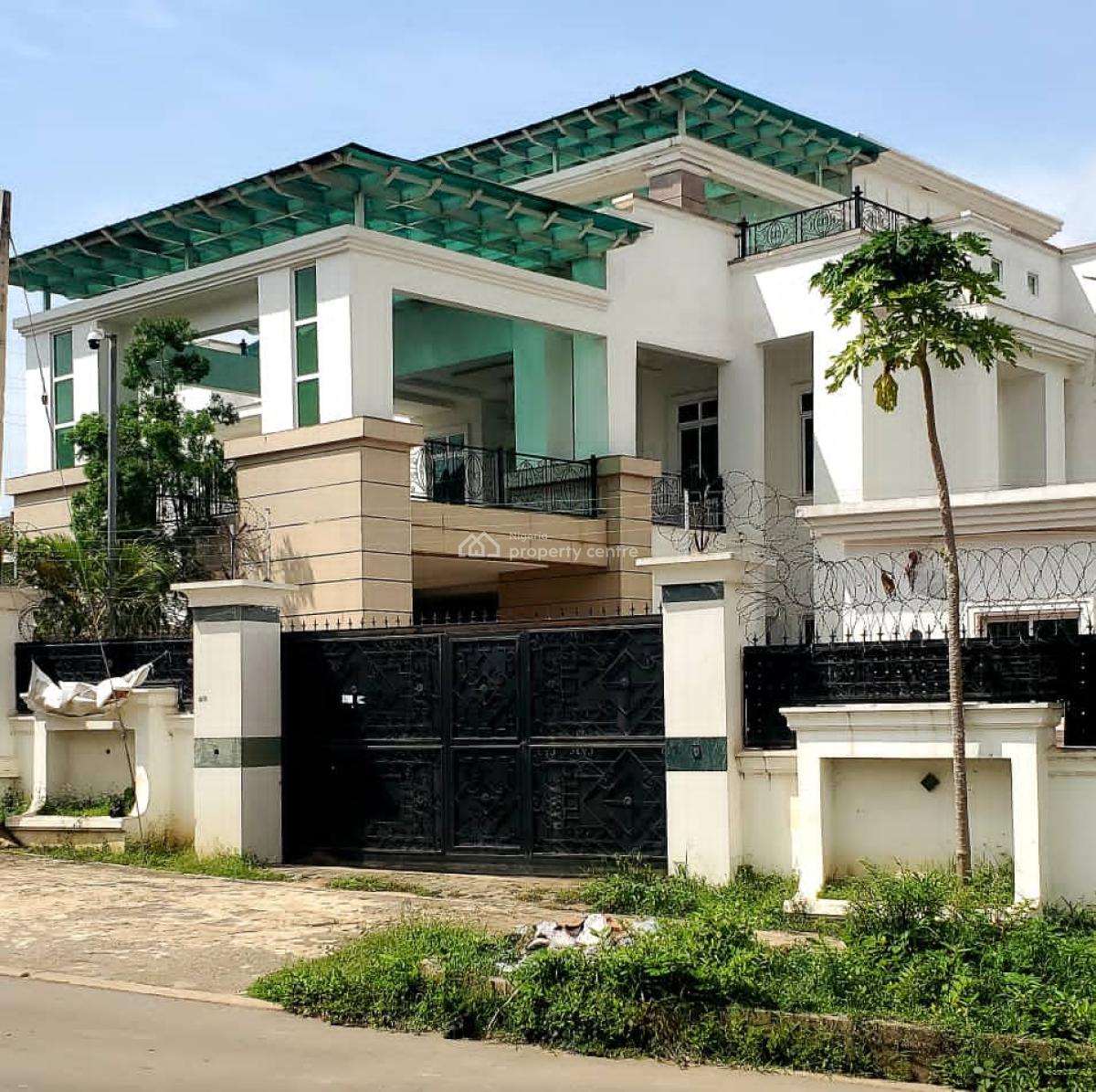 Luxury 6 Bedroom Detached Duplex with Bq, Guzape District, Abuja, Detached Duplex for Sale