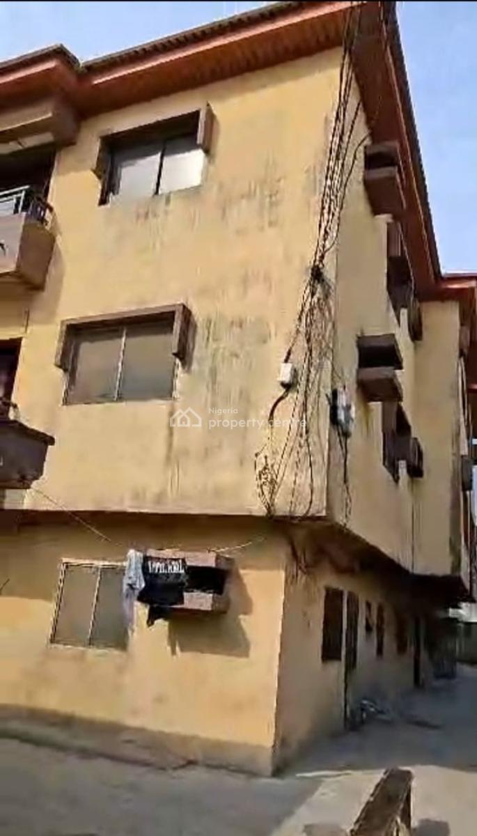Block of 5 Nos of 3 Bedroom Flats and & 3 Bedroom Sized Warehouse, Ago Palace, Isolo, Lagos, Block of Flats for Sale