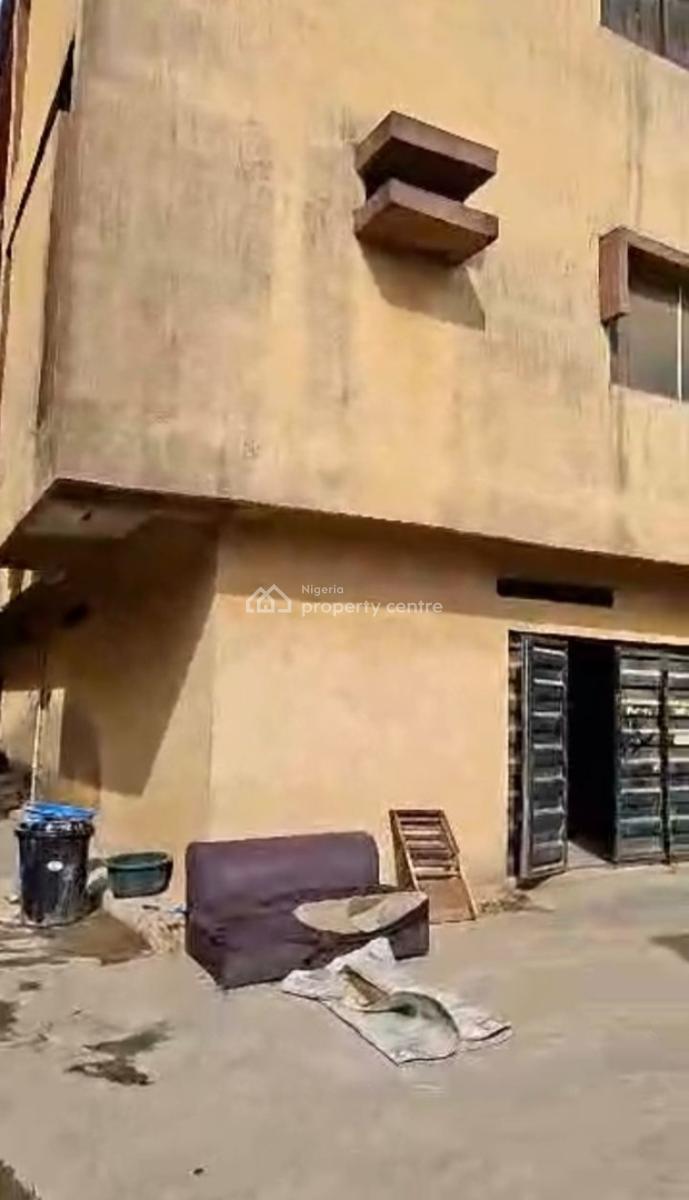 Block of 5 Nos of 3 Bedroom Flats and & 3 Bedroom Sized Warehouse, Ago Palace, Isolo, Lagos, Block of Flats for Sale