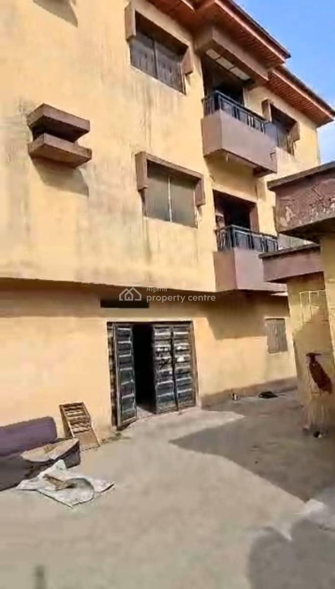 Block of 5 Nos of 3 Bedroom Flats and & 3 Bedroom Sized Warehouse, Ago Palace, Isolo, Lagos, Block of Flats for Sale