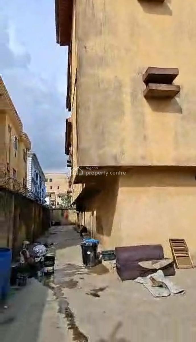 Block of 5 Nos of 3 Bedroom Flats and & 3 Bedroom Sized Warehouse, Ago Palace, Isolo, Lagos, Block of Flats for Sale