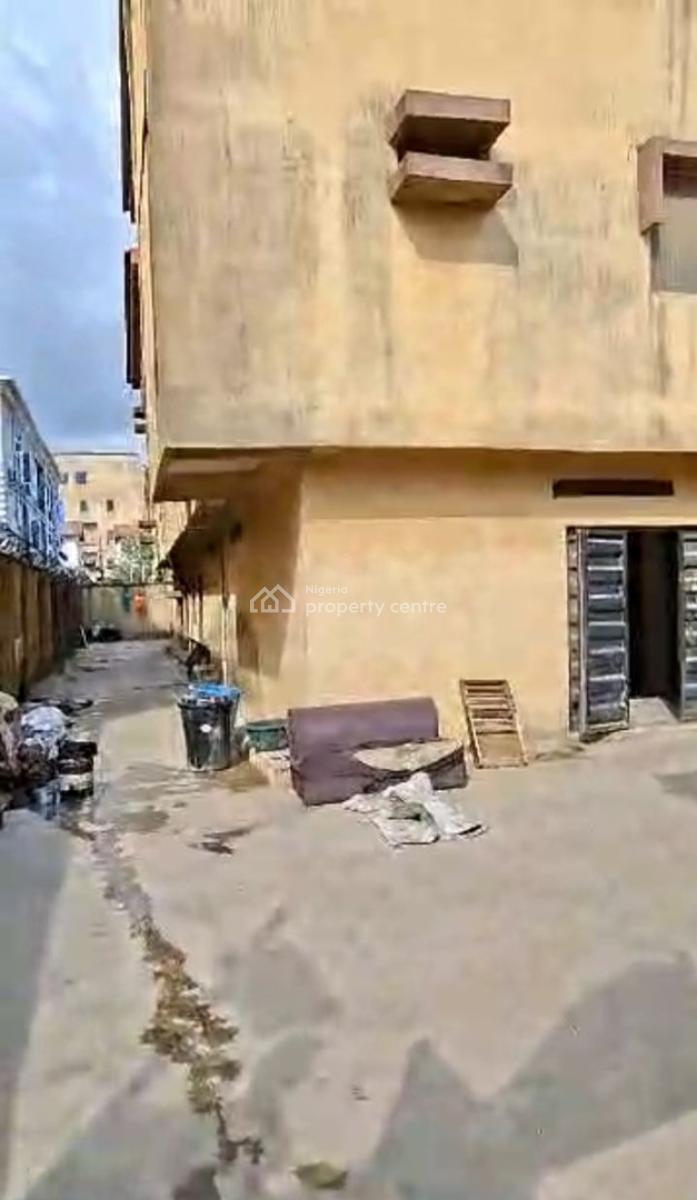 Block of 5 Nos of 3 Bedroom Flats and & 3 Bedroom Sized Warehouse, Ago Palace, Isolo, Lagos, Block of Flats for Sale