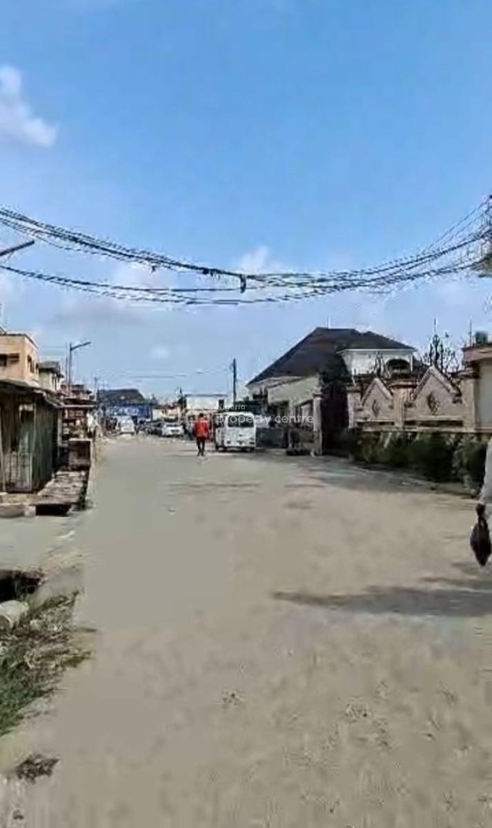Block of 5 Nos of 3 Bedroom Flats and & 3 Bedroom Sized Warehouse, Ago Palace, Isolo, Lagos, Block of Flats for Sale