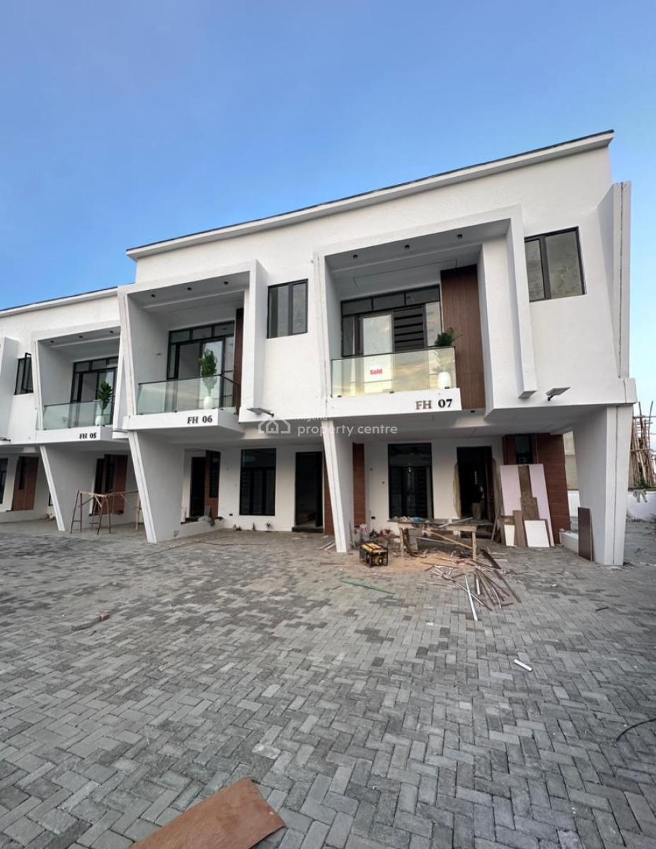 Spacious 3 Bedroom Terrace Duplex with Bq, Ikota Lekki Lagos, Ikota, Lekki, Lagos, Terraced Duplex for Sale
