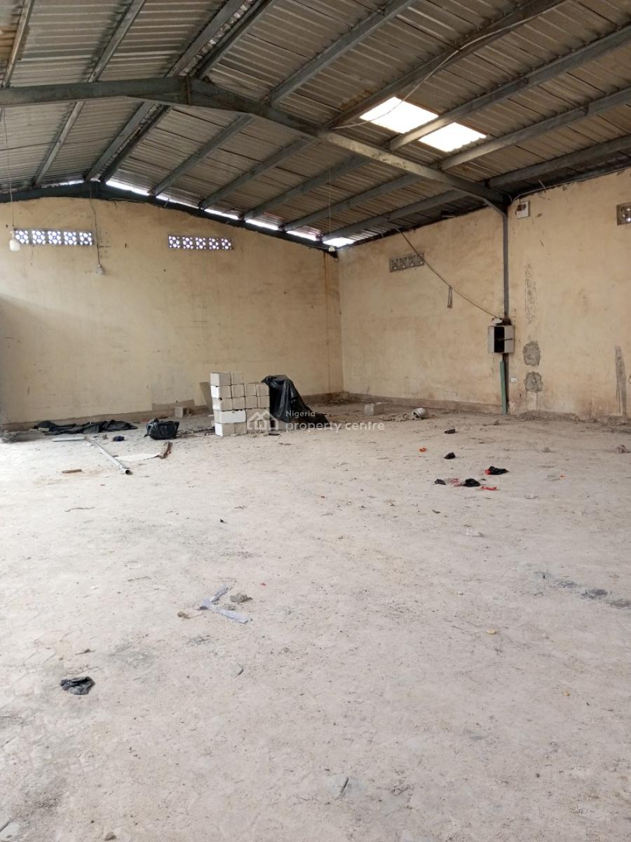 Warehouse Space of Approximately 257sqm with Large Compound Space, Close to The Coastal Road, Okun-ajah, Ajah, Lagos, Warehouse for Rent