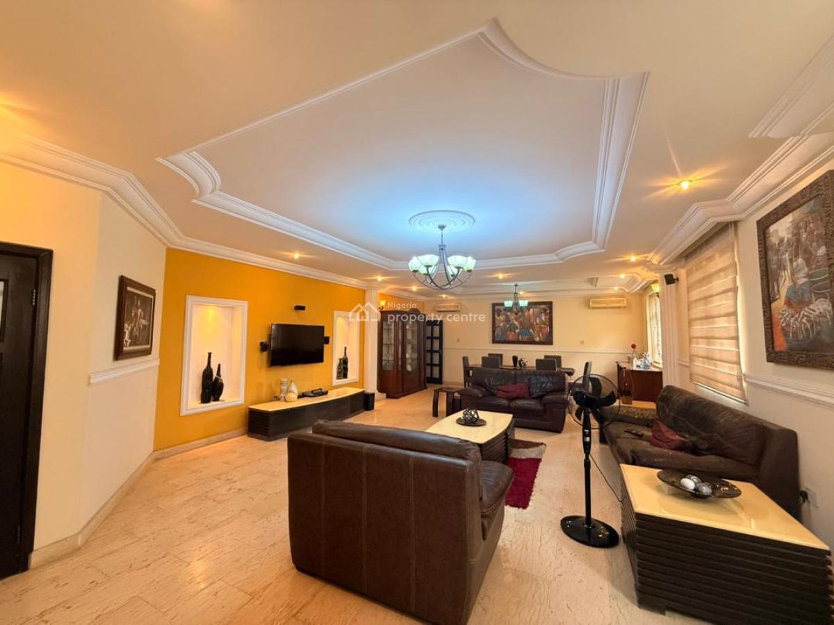 a Beautiful 5 Bedroom Fully Detached House in an Graceful Estate, Nicon Town Estate, Ikate, Nicon Town, Lekki, Lagos, Detached Duplex for Sale