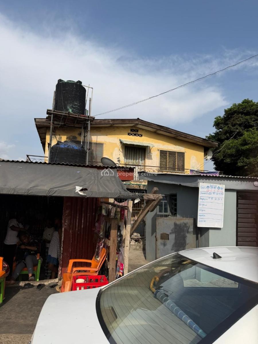 a Story Building on Full Plot of Land, Via. Iyano Ipaja Dopemu Road, Iyana Ipaja, Ipaja, Lagos, Block of Flats for Sale