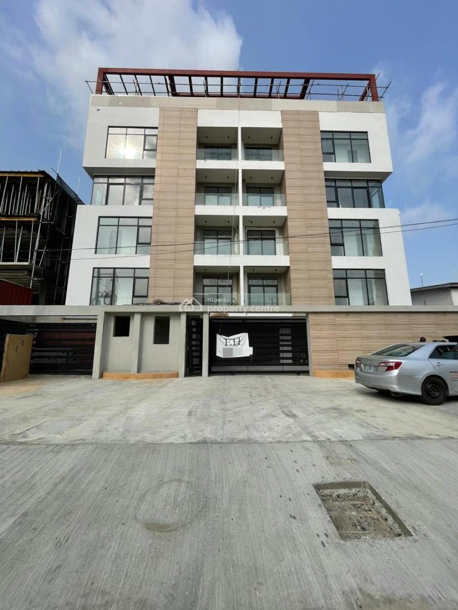Waterfront 2 & 3 Apartment with Rooftop Pool, Gym and Elevator, Waterfront Apartments, Sound System, Jacuzzi, Serene and Secured Estat, Lekki Phase 1, Lekki, Lagos, Flat / Apartment for Sale