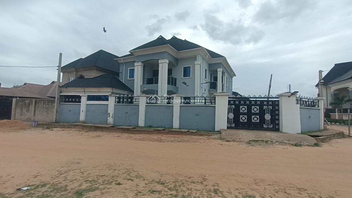 a Completed 5bedroom Fully Detached Duplex in an Estate, Ebute Ikorodu Lagos, Ebute, Ikorodu, Lagos, Detached Duplex for Sale