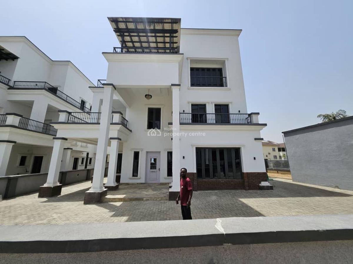 Luxury 5-bedroom Fully Detached Duplex with Bq & Swimming Pool, Katampe, Abuja, Detached Duplex for Rent