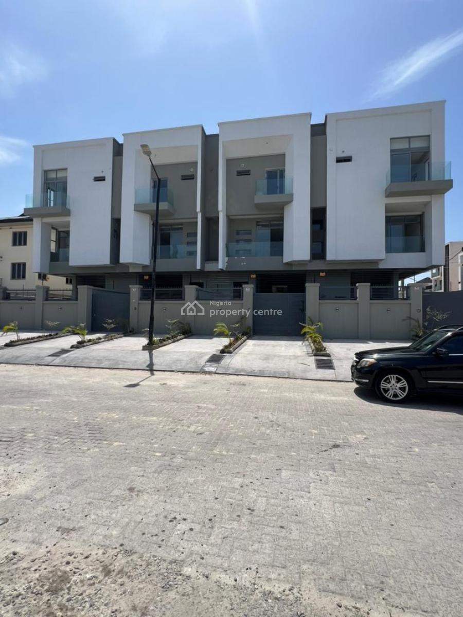 Contemporary 4 Bedroom Terrace Duplex, Phase 1, Lekki, Lagos, Terraced Duplex for Sale
