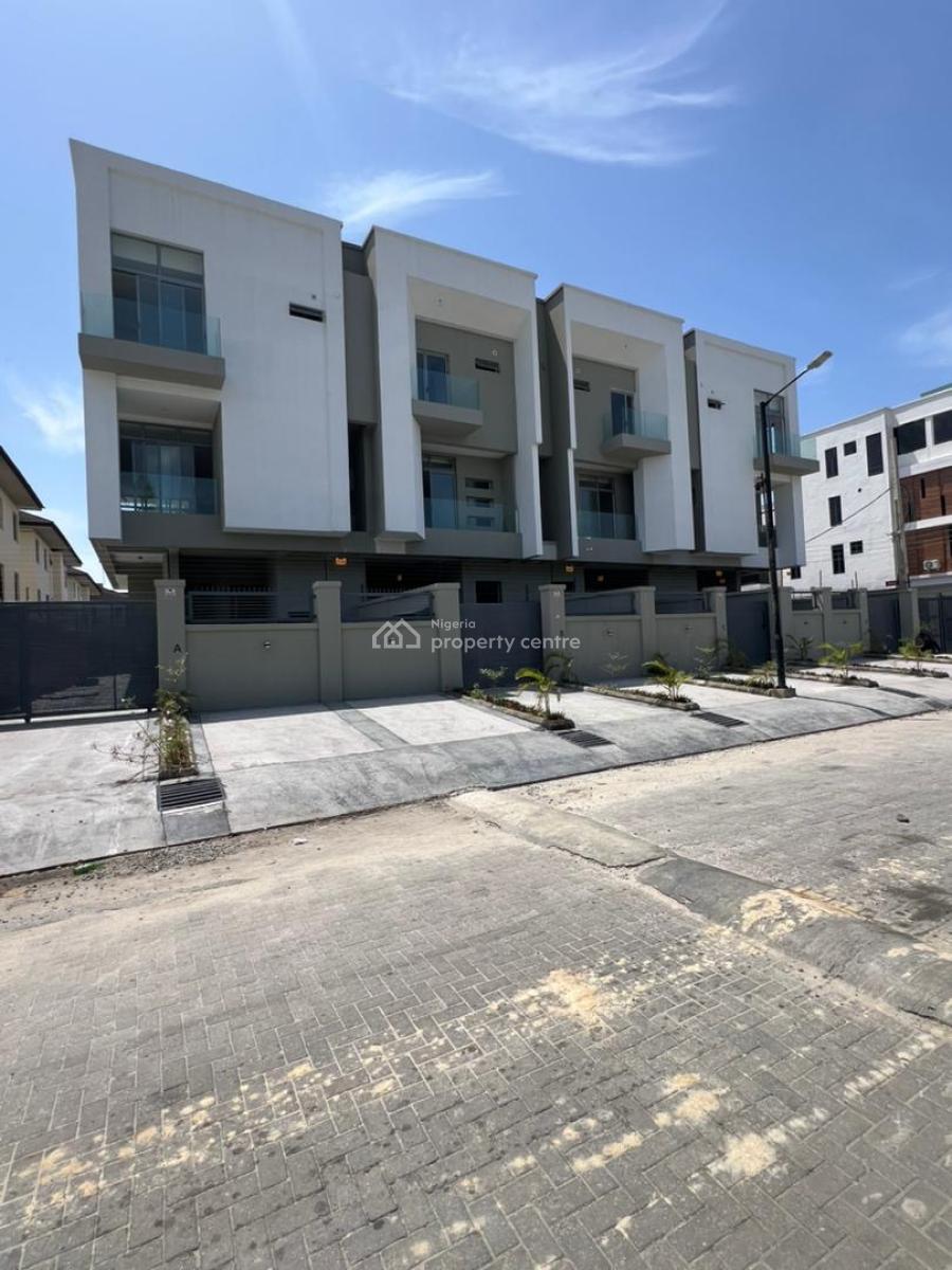 Contemporary 4 Bedroom Terrace Duplex, Phase 1, Lekki, Lagos, Terraced Duplex for Sale