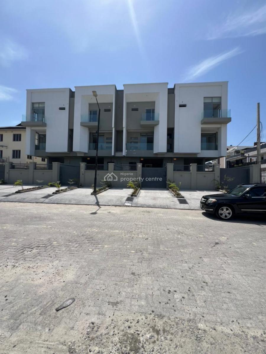 Contemporary 4 Bedroom Terrace Duplex, Phase 1, Lekki, Lagos, Terraced Duplex for Sale