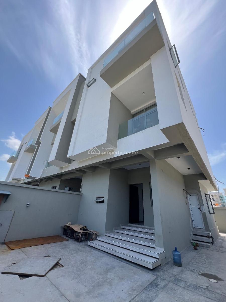 Contemporary 4 Bedroom Terrace Duplex, Phase 1, Lekki, Lagos, Terraced Duplex for Sale