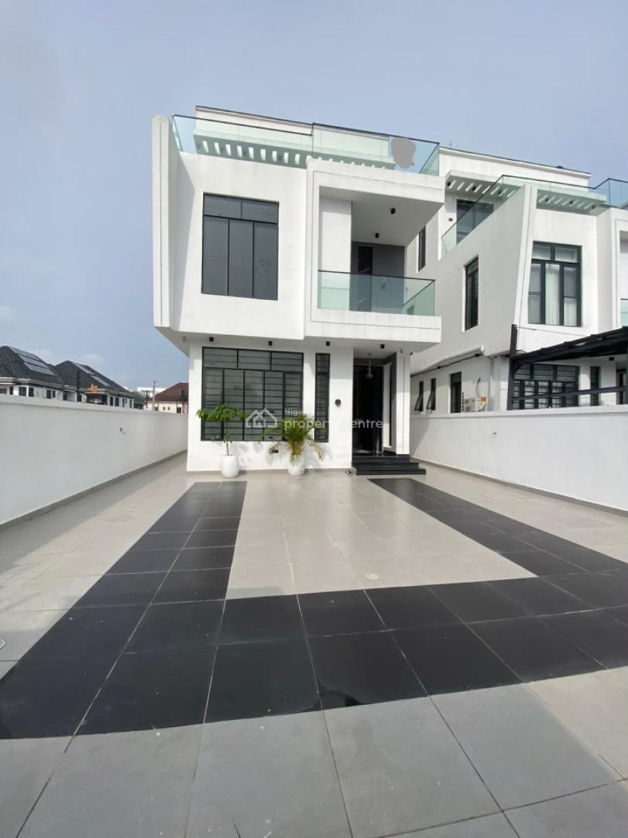 a Contemporary 5 Bedrooms Standard Alone Duplex, Lekki :gated Estate, Lekki Phase 1, Lekki, Lagos, Detached Duplex for Sale