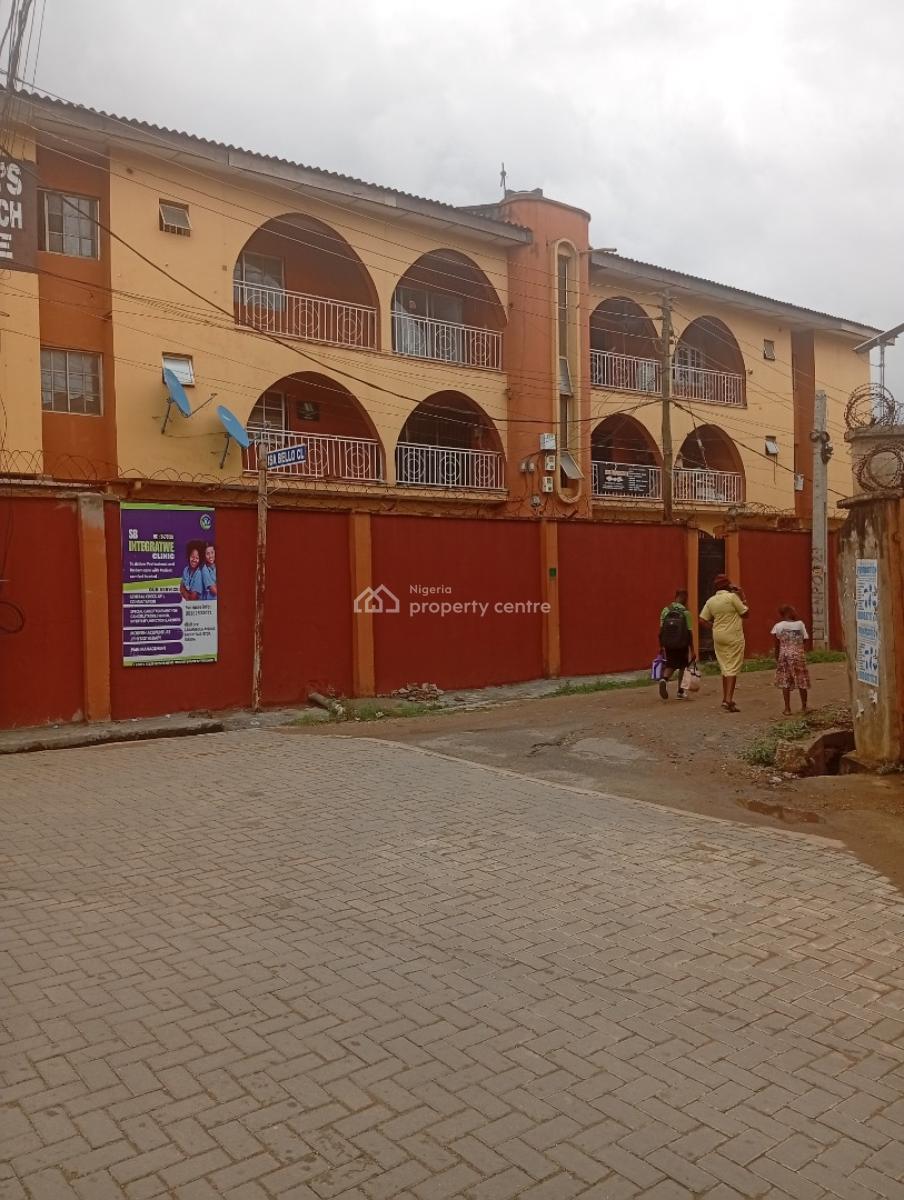 Spacious 3 Bedroom Office Space on 2nd Floor, Off Akowonjo Road Bakery Bus Stop, Akowonjo, Alimosho, Lagos, Commercial Property for Rent