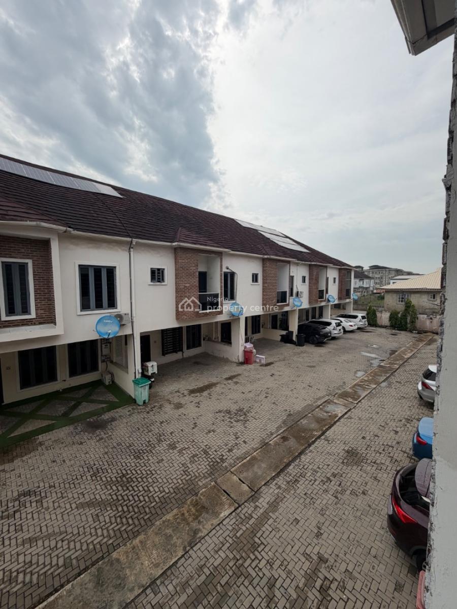 4bed Terrace, Delight Court Ii Estate, Ikota Gra, Ikota, Lekki, Lagos, Terraced Duplex for Rent