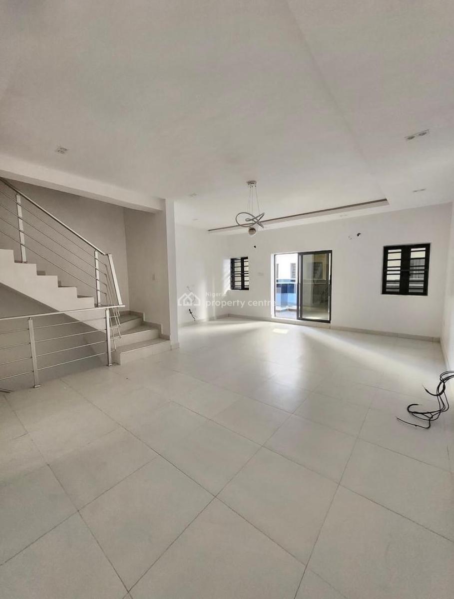 Newly Built 3 Bedroom Terrace Duplex with Bq, Agungi, Lekki, Lagos, Terraced Duplex for Rent
