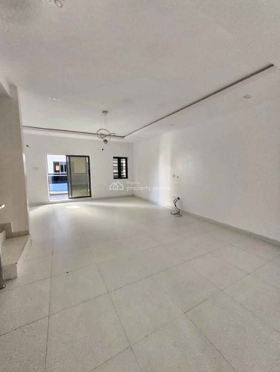 Newly Built 3 Bedroom Terrace Duplex with Bq, Agungi, Lekki, Lagos, Terraced Duplex for Rent