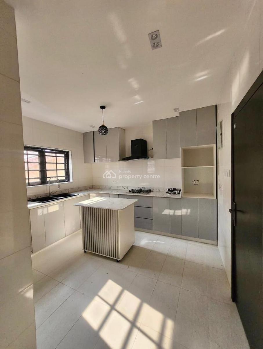 Newly Built 3 Bedroom Terrace Duplex with Bq, Agungi, Lekki, Lagos, Terraced Duplex for Rent