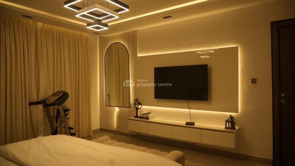 Fully Furnished 2 Bedroom Apartment in a Secured Neighborhood, Ilasan, Ikate, Lekki, Lagos, Flat / Apartment for Rent