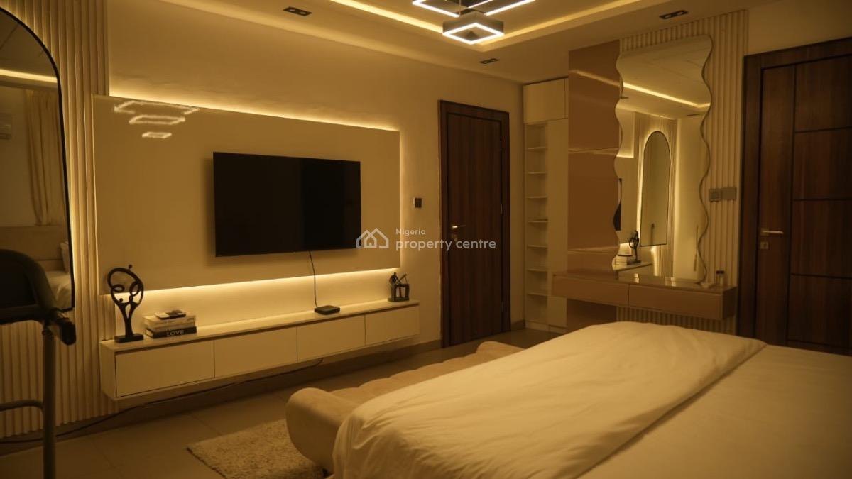 Fully Furnished 2 Bedroom Apartment in a Secured Neighborhood, Ilasan, Ikate, Lekki, Lagos, Flat / Apartment for Rent