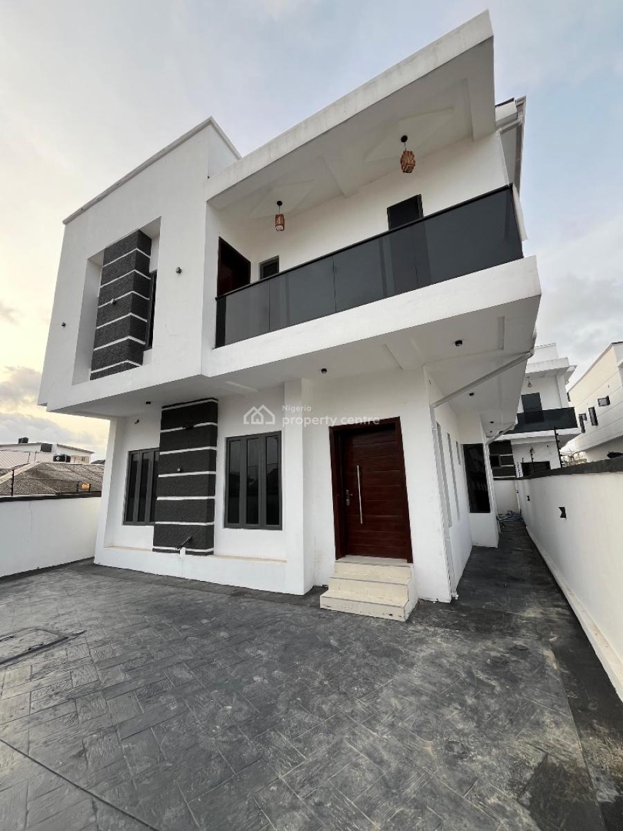 Very Lovely Built 4 Bedroom Fully Detached Duplex with Bq, Ologolo, Ologolo, Lekki, Lagos, Detached Duplex for Sale