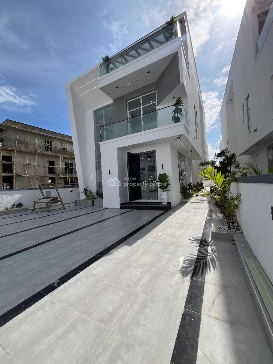 Very Lovely 5 Bedroom Fully Detached Duplex in a Secured Gated Estate, Osapa, Lekki, Lagos, Detached Duplex for Sale