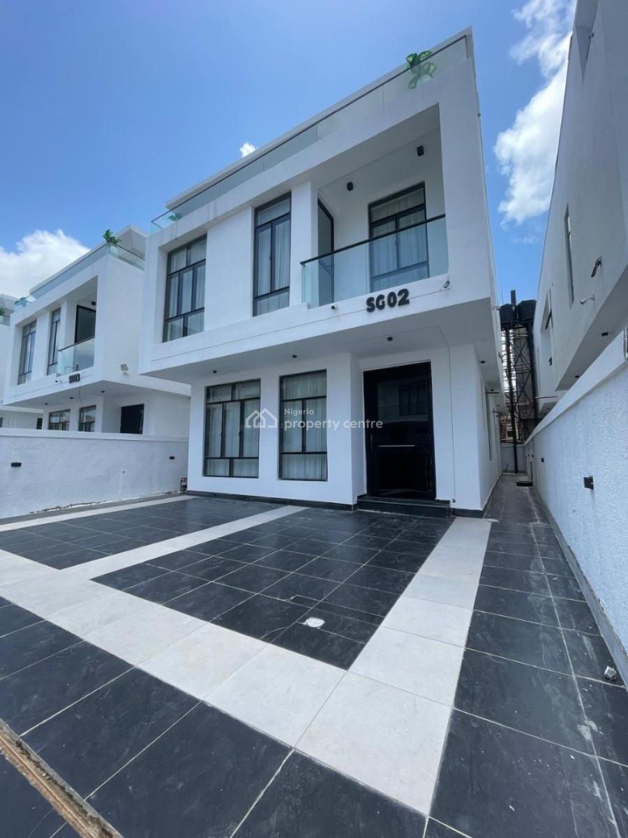 Built 5 Bed Detached House and Bq*️, Chevron Lekki Lagos, Lekki, Lagos, Detached Duplex for Sale