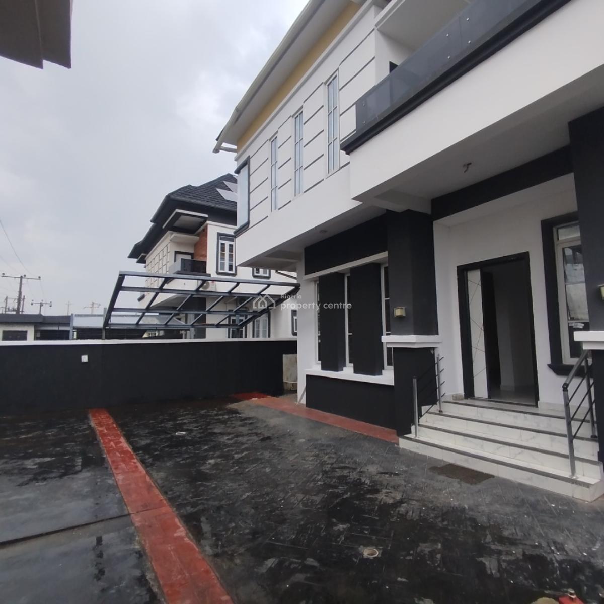 Fantastic 5 Bedroom Fully Detached Duplex with Bq, Lekki County Homes, Ikota, Lekki, Lagos, Detached Duplex for Rent