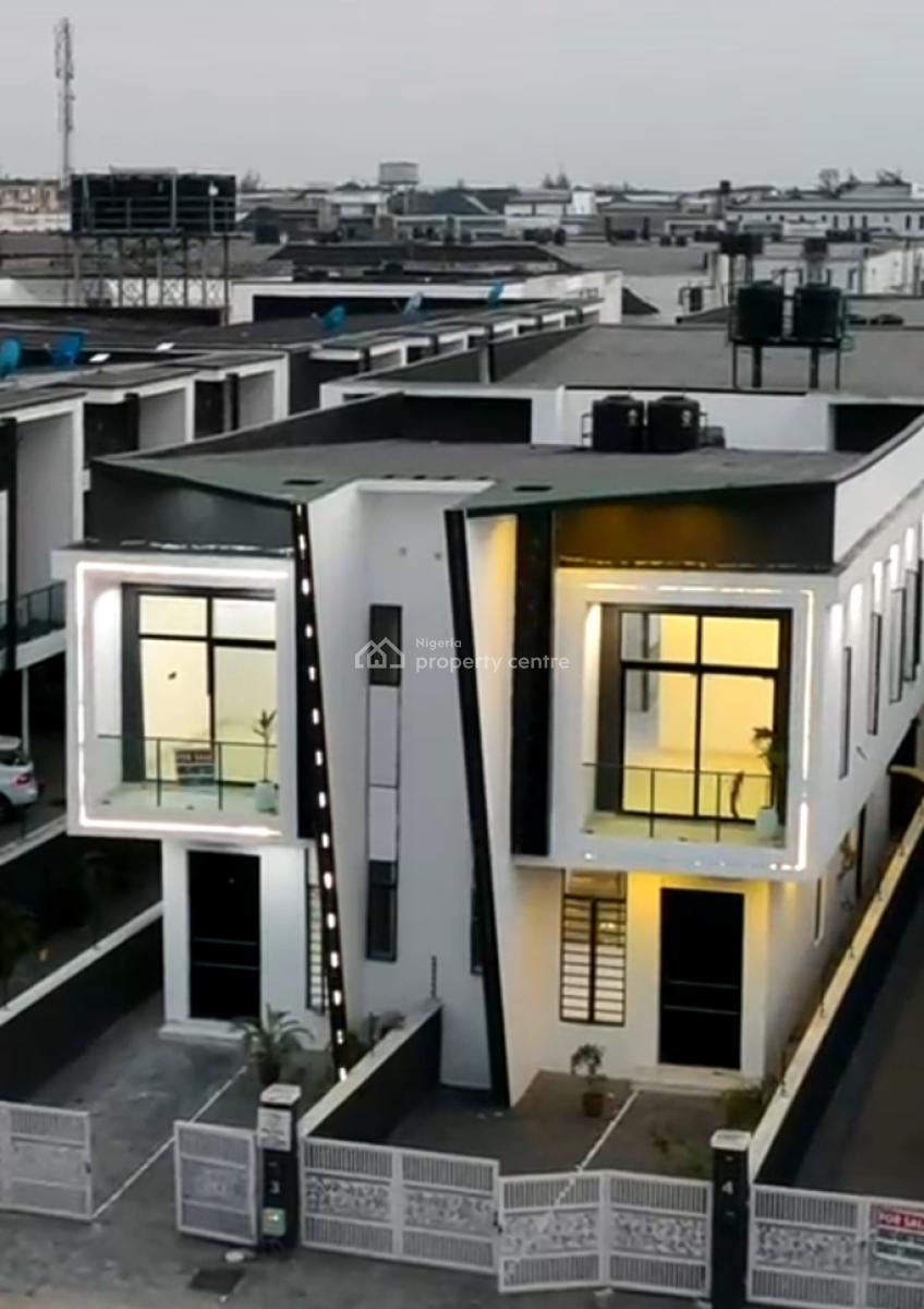 Stunning 4 Bedroom Semi Detached Duplex with Bq, Ikota, Lekki, Lagos, Semi-detached Duplex for Sale