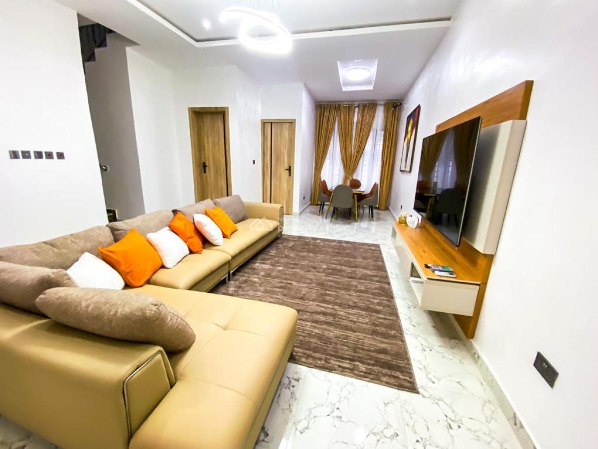 Serviced,furnished 4 Bedrooms Terraced Duplex, Orchid, Lekki Phase 2, Lekki, Lagos, Terraced Duplex for Rent
