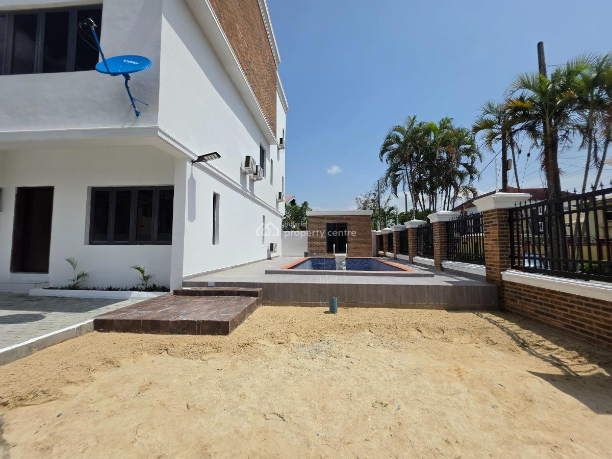 Luxury 4 Bedroom Terrace Duplex with Bq and Pool in an Estate, Parkview Estate, Parkview, Ikoyi, Lagos, Terraced Duplex for Sale
