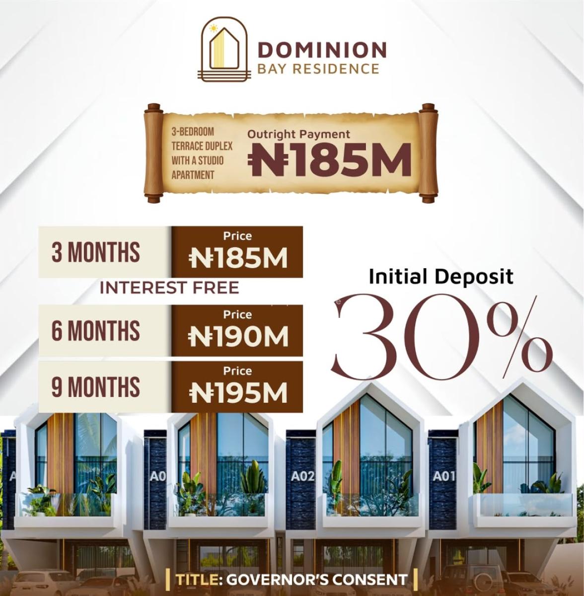Own a Home in a Call to Access Estate with Easy Access to Everywhere, Off Lagos Calabar Coastal Road , 15 Minutes From Vi, Ogombo, Ajah, Lagos, Terraced Duplex for Sale
