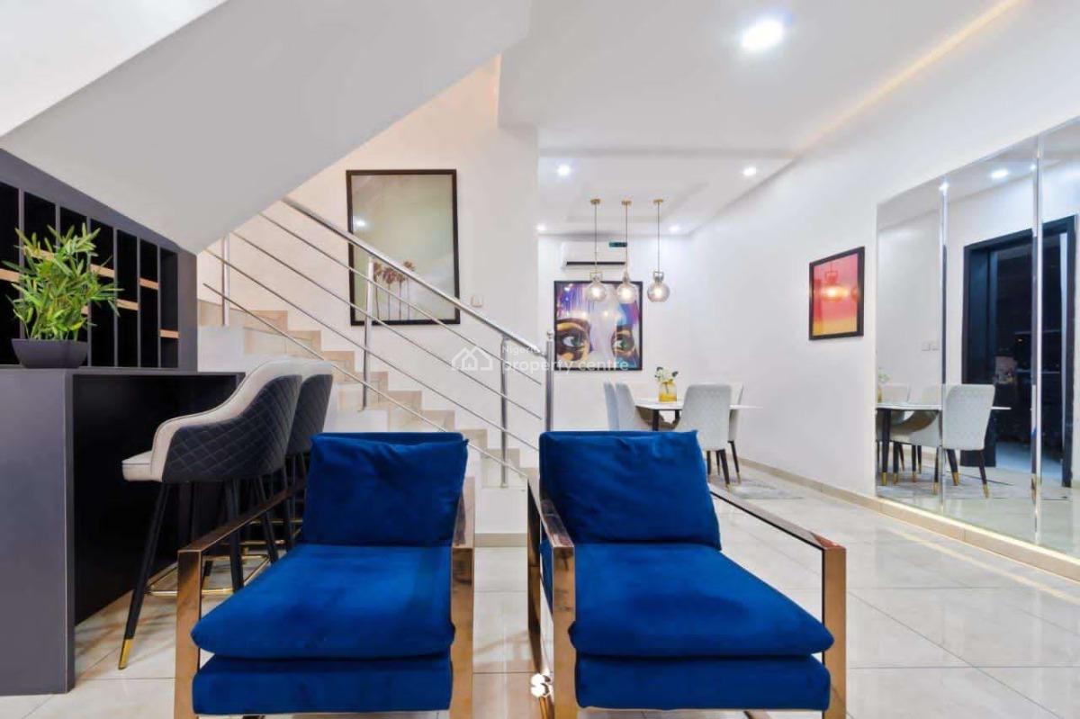 4bedroom Terrace with Bq in a Secured Estate, Victoria Island (vi), Lagos, Terraced Duplex for Rent