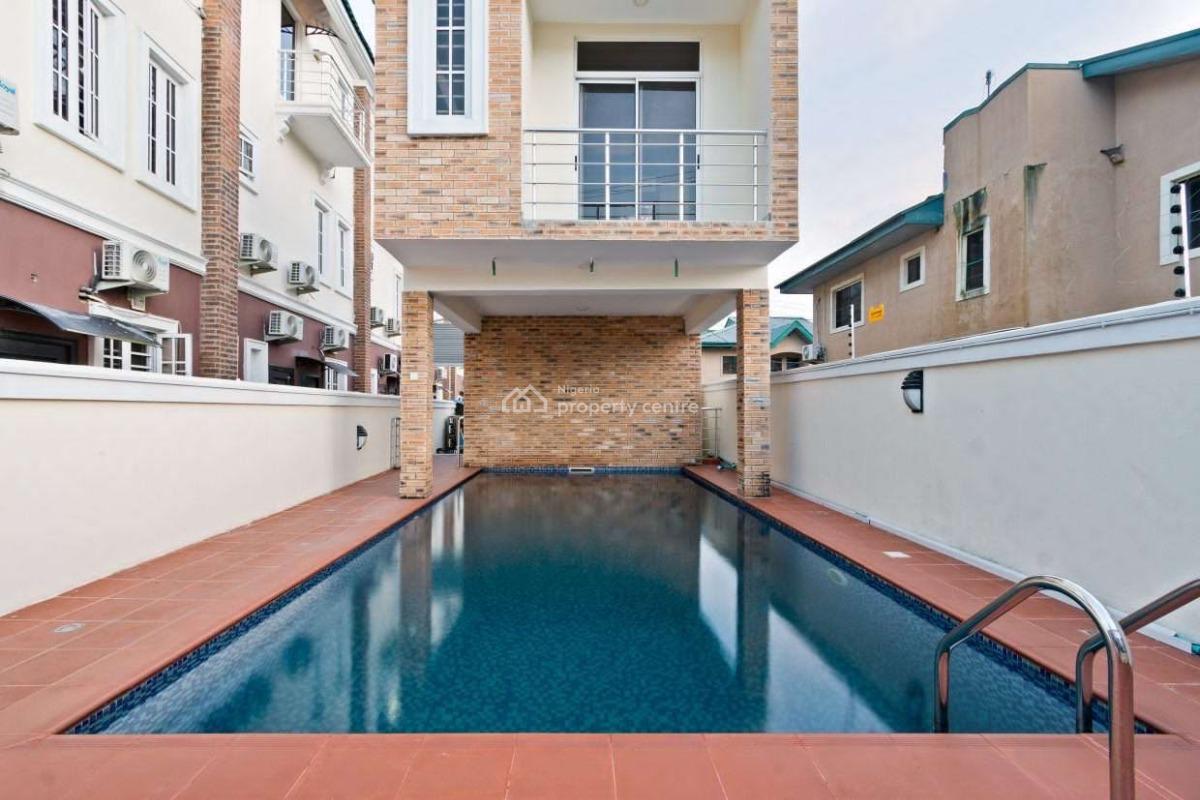 4bedroom Terrace with Bq in a Secured Estate, Victoria Island (vi), Lagos, Terraced Duplex for Rent