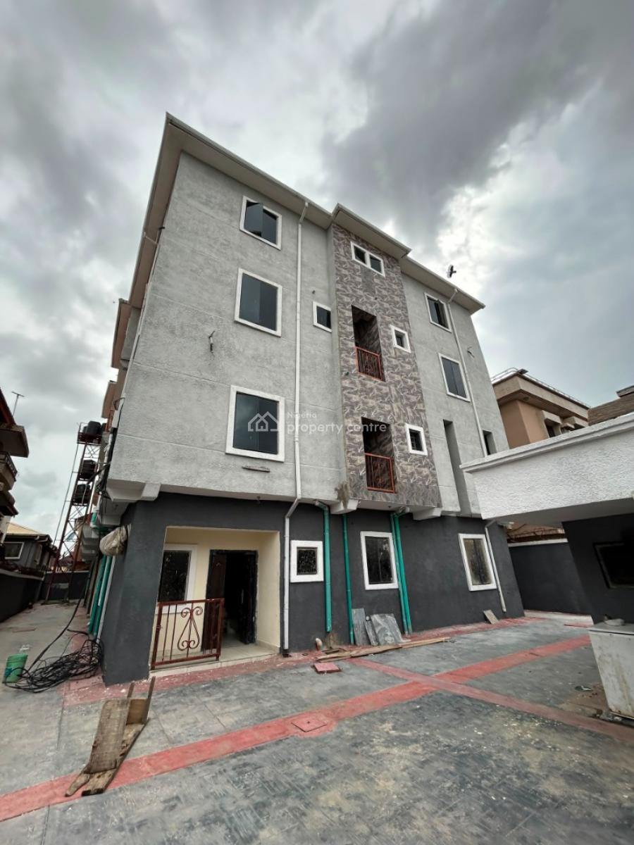 Luxury Newly Built Spacious 3 Bedroom, Off Alidada, Ago Palace, Isolo, Lagos, Flat / Apartment for Rent