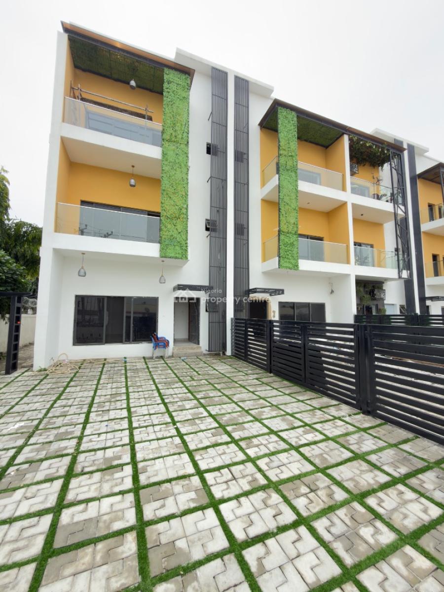 Newly Built 4 Bedroom Terraced Duplex with Private Compound, 3rd Ave Gawarinpa, Gwarinpa, Abuja, Terraced Duplex for Rent