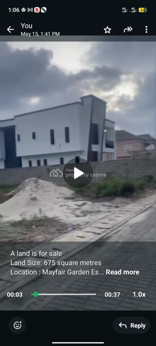a Massive Land in a Residential Estate, Mayfair Garden Estate, Awoyaya, Ibeju Lekki, Lagos, Residential Land for Sale