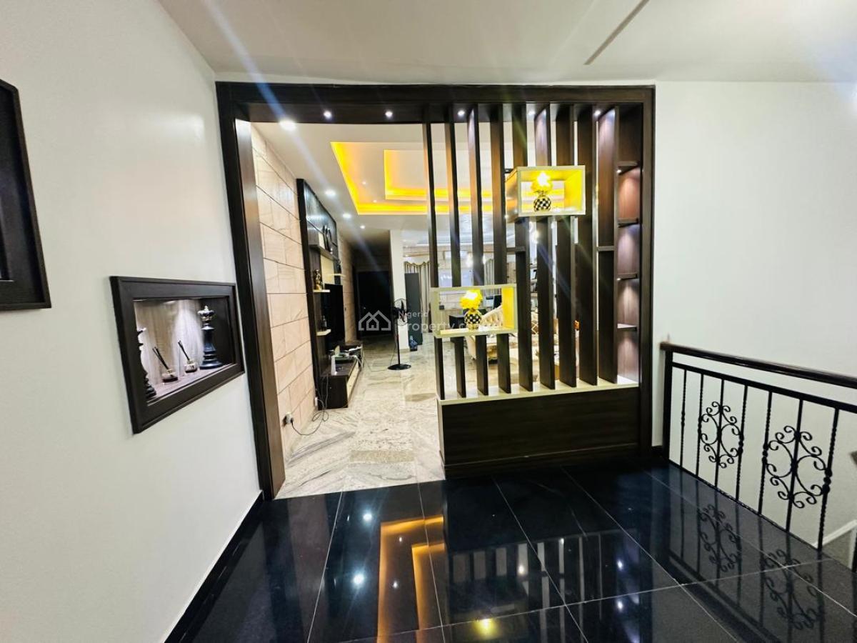 Luxurious 6 Bedroom Fully Furnished Detached Duplex, Bq, Chalet, Gym, Serene and Well Secured Neighborhood, Wuye, Abuja, Detached Duplex for Sale