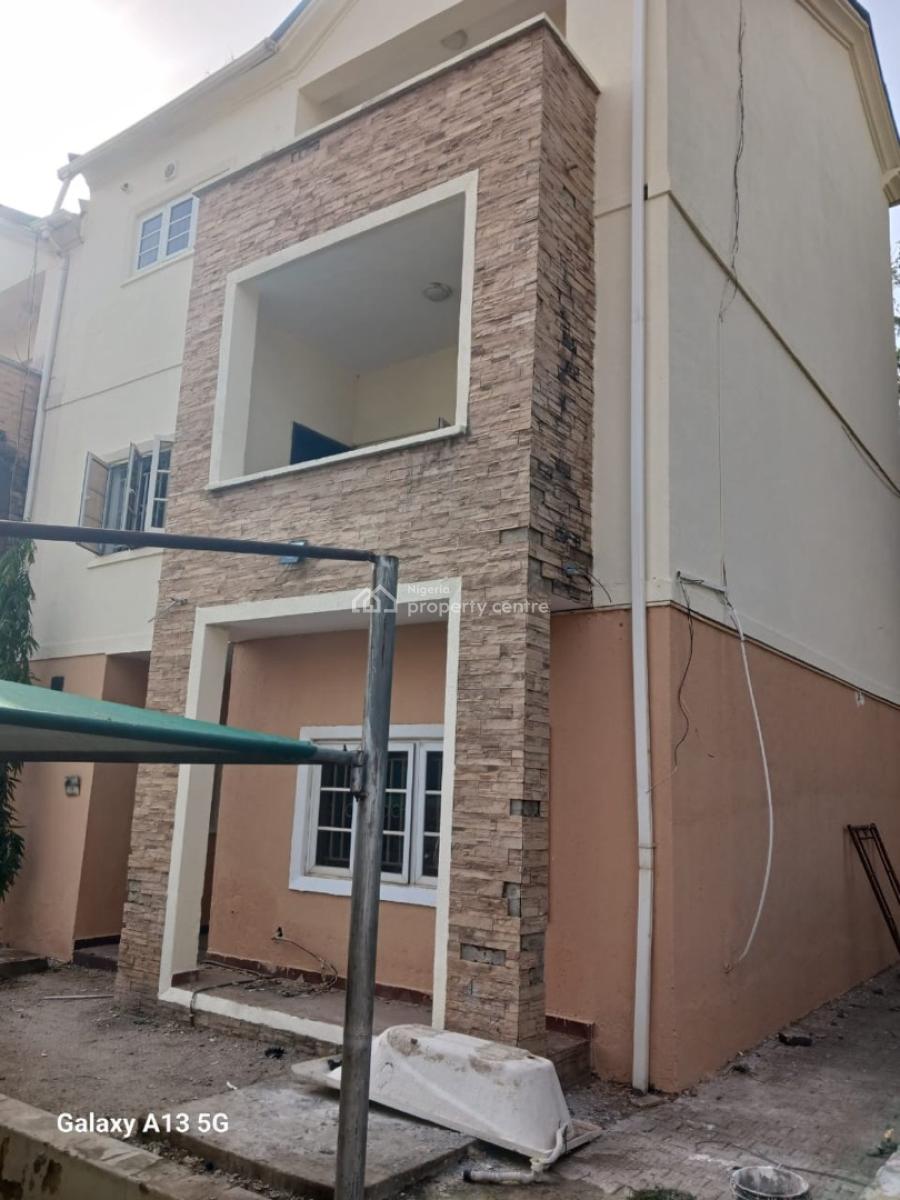 Luxury 4 Bedroom Spacious Serviced Terrace Duplex, Bq in a Gated Estate, Wuye, Abuja, Terraced Duplex for Rent