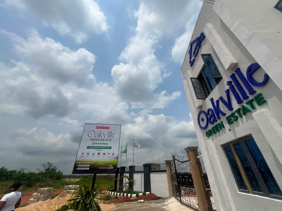 Cof O Land in a Secured Estate  Suitable for High Capita Appreciation, Be a Part with a Deposit; Flexible Payment Plan Available, Mowe Ofada, Ogun, Mixed-use Land for Sale