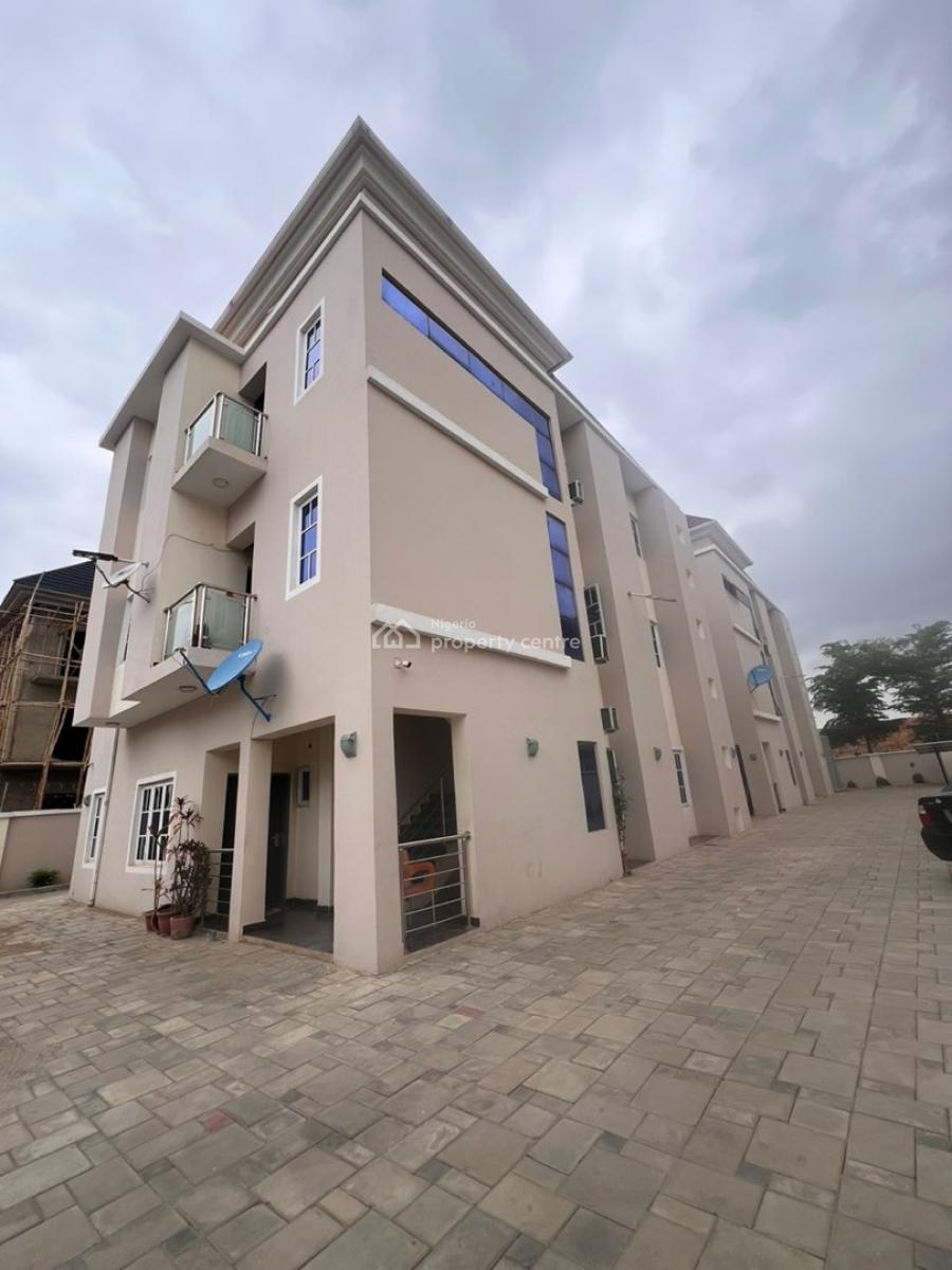 Well Serviced 2 Bedrooms Spacious Apartment, Bq, Serene & Well Secured Neighborhood, Jahi, Abuja, Flat / Apartment for Rent