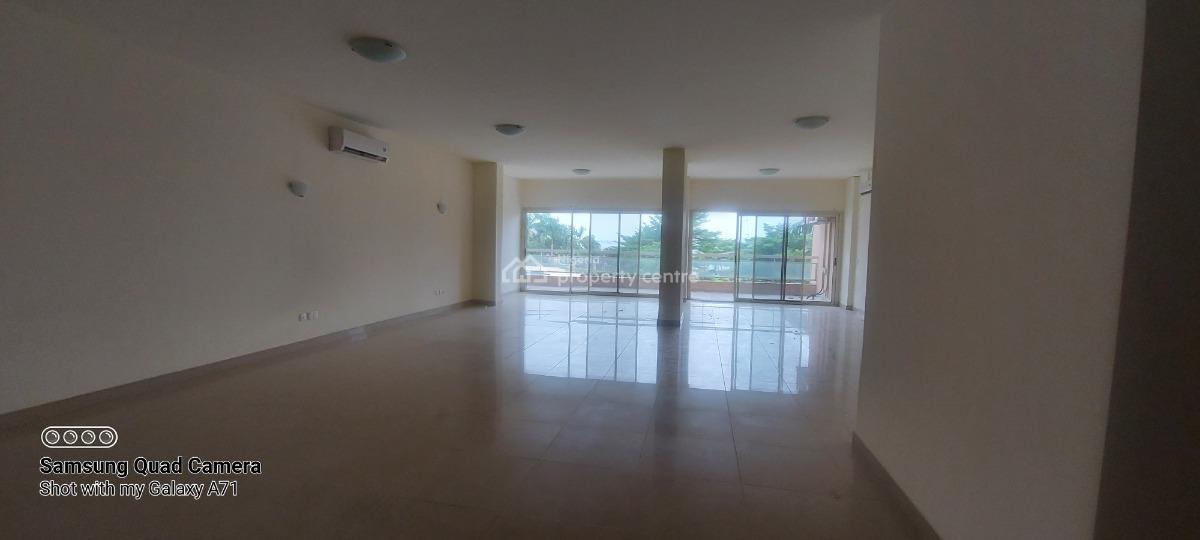 Top Notch Waterfront 3 Bedroom Apartment with Great Ambience, Bella Vista, Banana Island Estate, Banana Island, Ikoyi, Lagos, Flat / Apartment for Rent