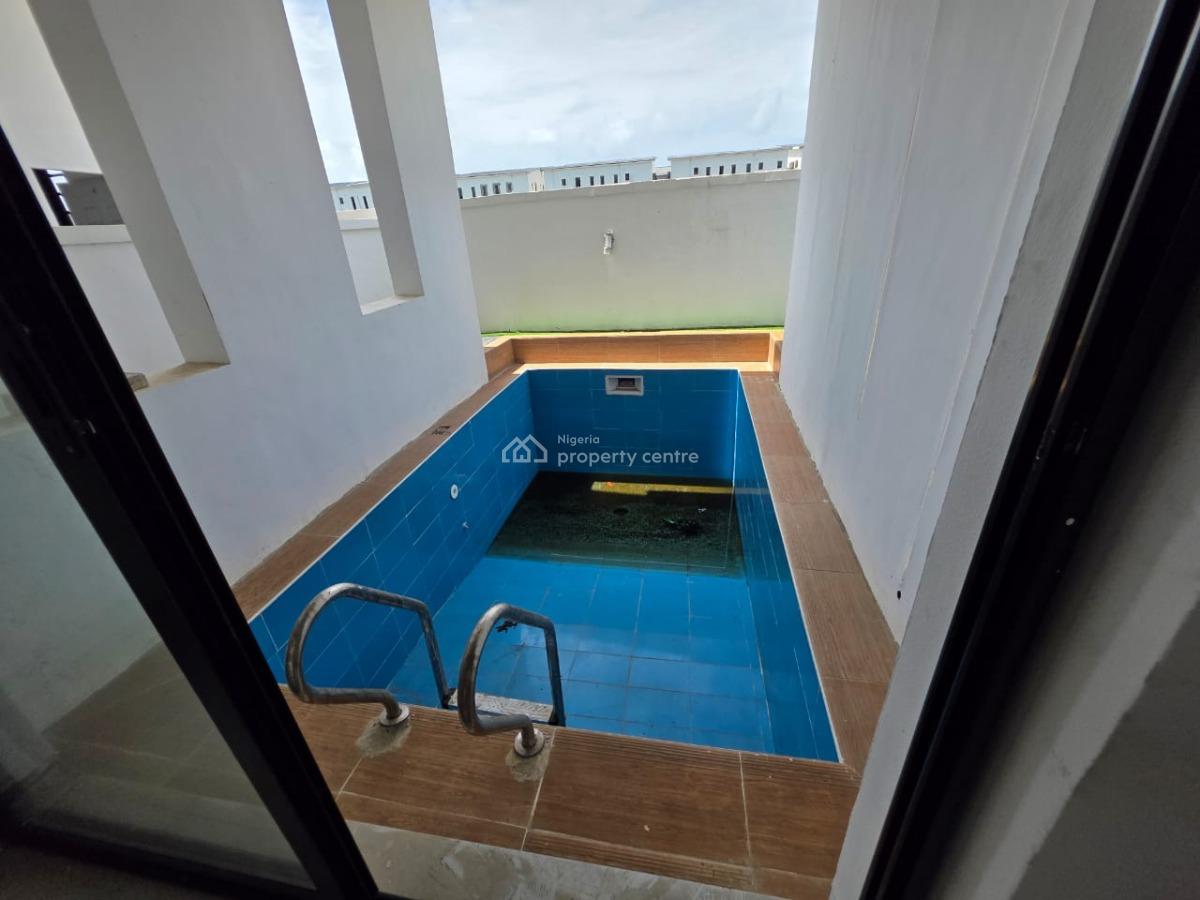5 Full Detached Duplex Home with Swimming Pool and Bq, Chevron Tollgate, Lekki, Lagos, Detached Duplex for Sale